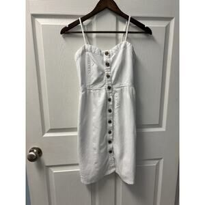 Universal Thread White Linen Dress XS